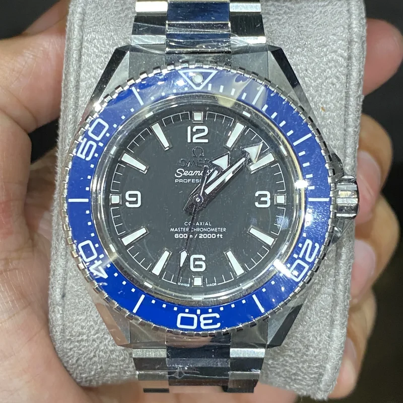 Seamaster Planet Ocean 600M Co-Axial 42 Stainless Steel - Blue / Black / Bracelet
