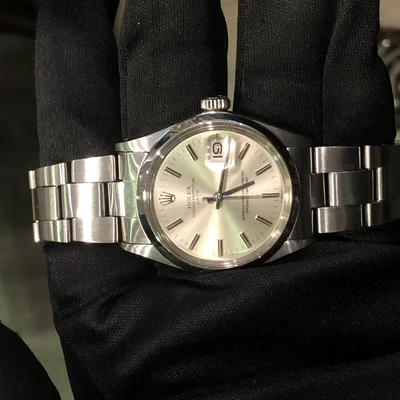 Oyster Perpetual Date 34 / 1500 / Silver / Stainless Steel