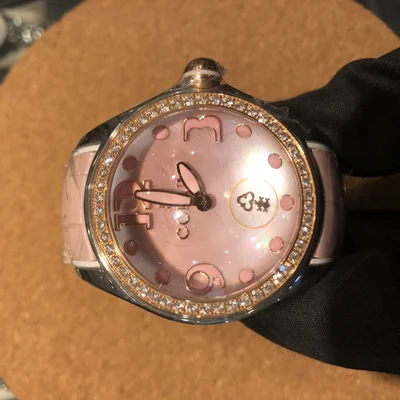 Bubble 42 Pink MOP / Diamond