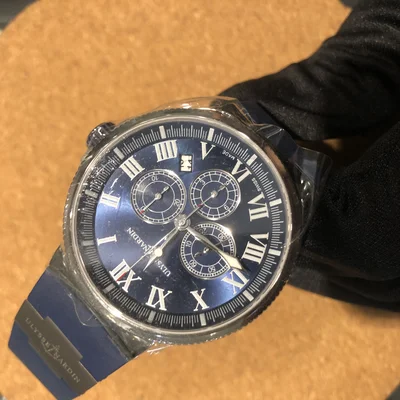 Marine Torpilleur Stainless Steel / Blue / Rubber