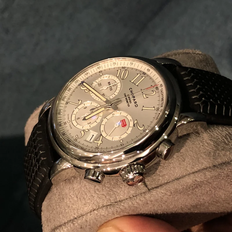 Thumb Mille Miglia Chronograph Silver / Rubber