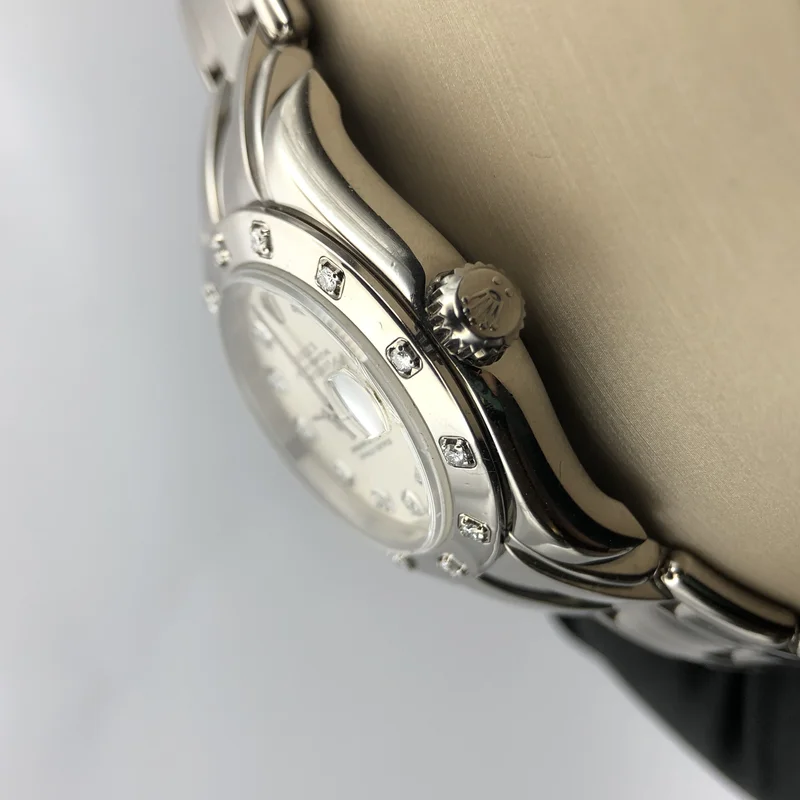 Thumb Datejust Pearlmaster 29 White Gold 12 Diamond White Roman