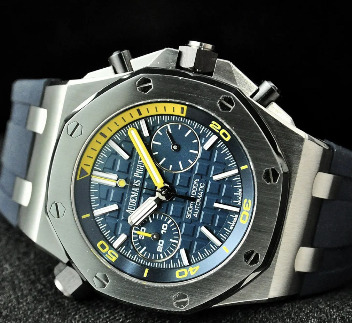 audemars piguet royal oak offshore diver chrono blau