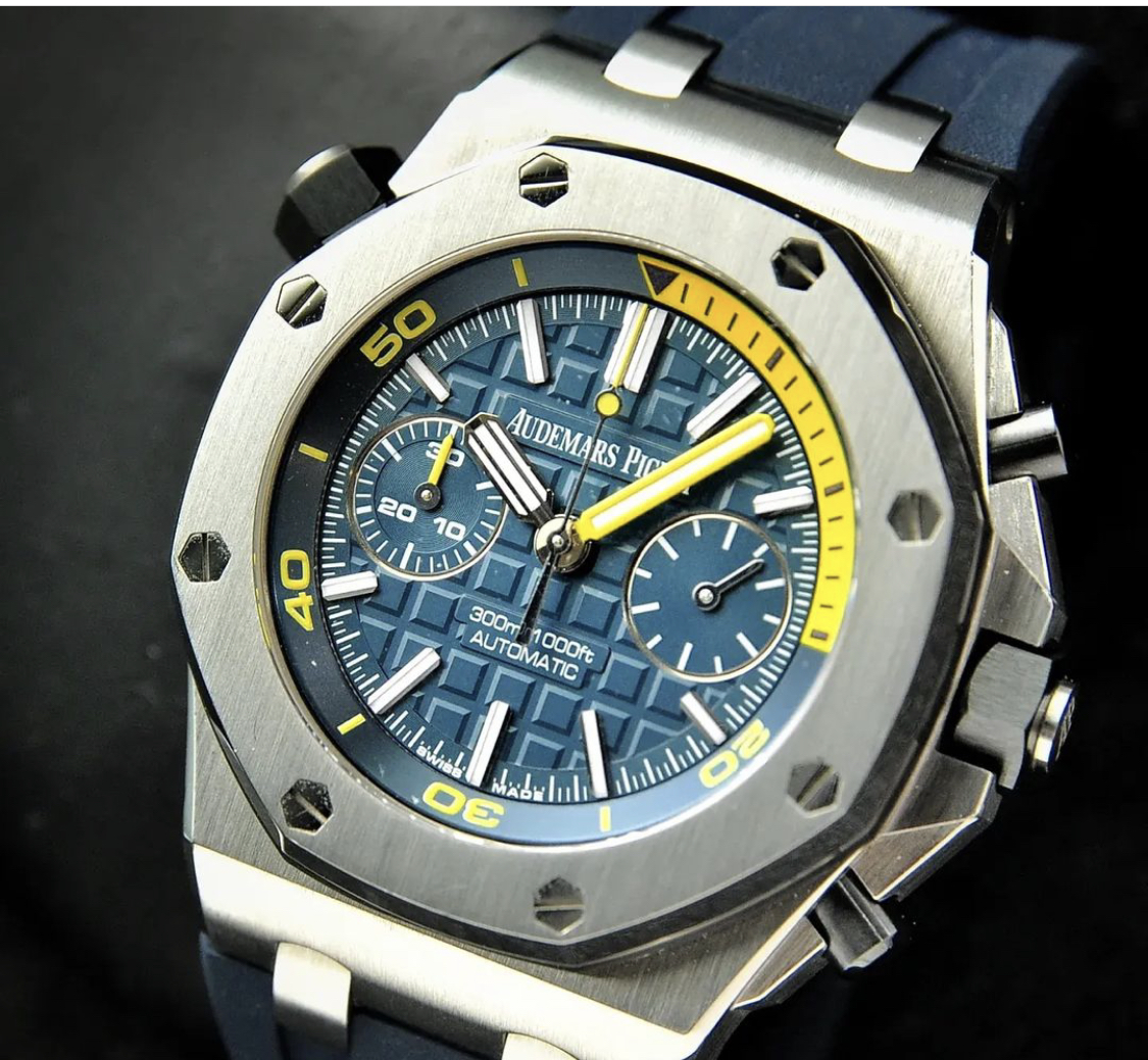 Jual Audemars Piguet Royal Oak Offshore Diver Stainless Steel Blue 15710ST.OO.A027CA.01 Original