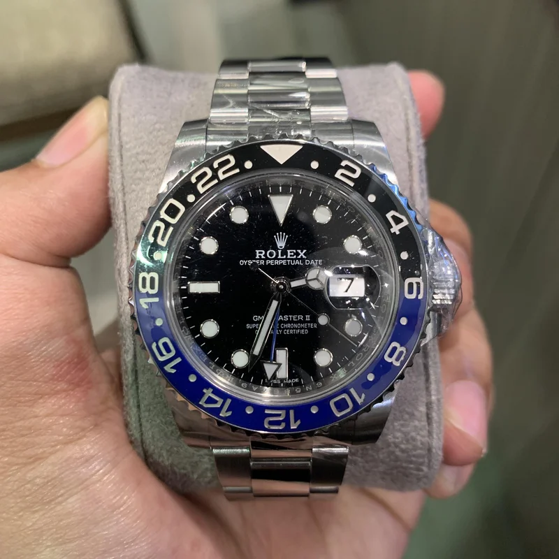 Thumb GMT-Master II Stainless Steel / BLNR