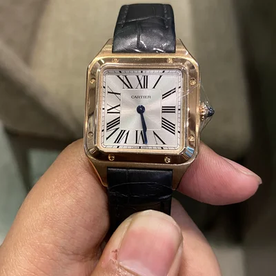Santos Medium Rose Gold