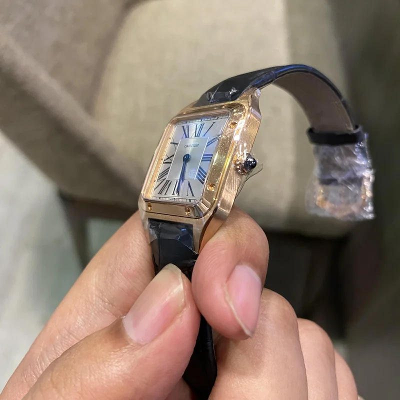Thumb Santos Medium Rose Gold