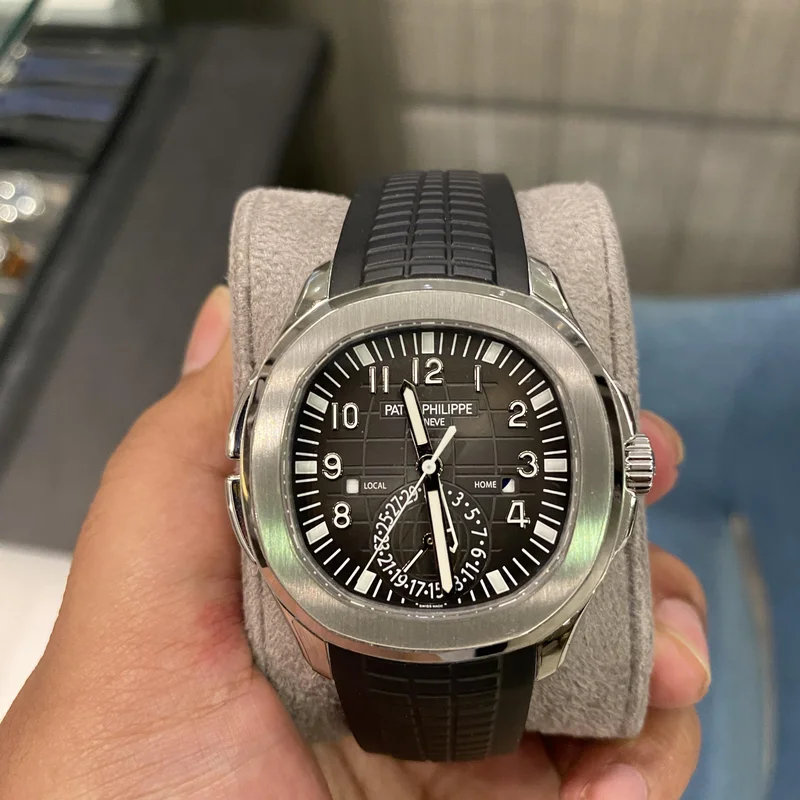 Aquanaut Travel Time 5164 Stainless Steel / Black