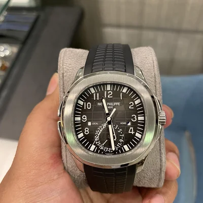 Aquanaut Travel Time 5164 Stainless Steel / Black