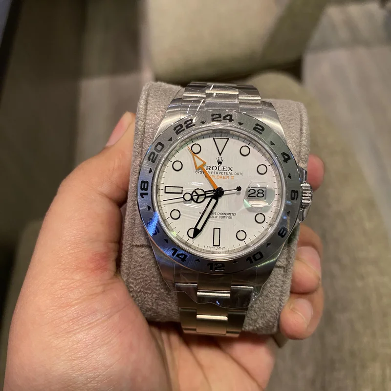 Thumb Explorer II Stainless Steel / White