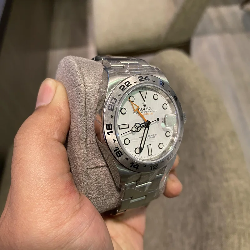 Thumb Explorer II Stainless Steel / White