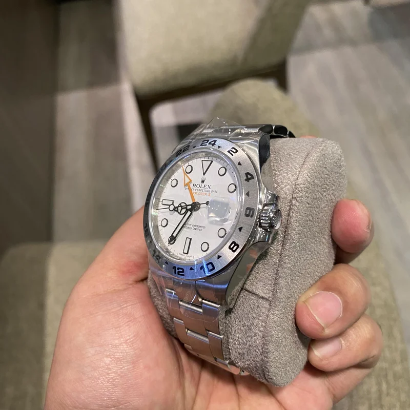 Thumb Explorer II Stainless Steel / White