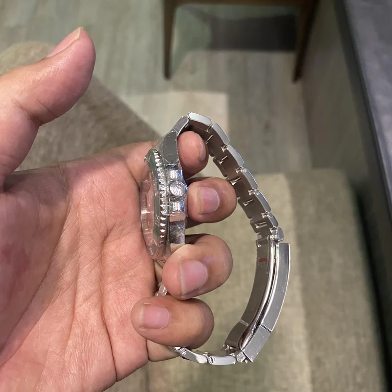 Thumb Submariner Date 41 Stainless Steel / Black / Green Cerachrom