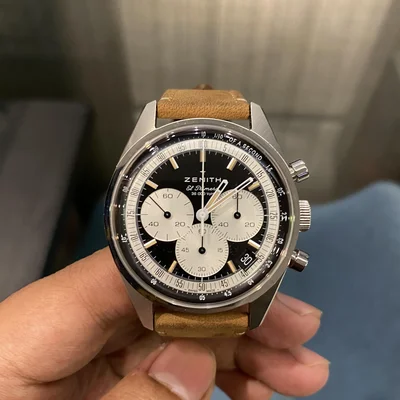 Chronomaster Original Stainless Steel / Black / Strap