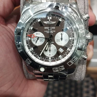 Chronomat 47 GMT Stainless Steel / Onyx Black / Bracelet