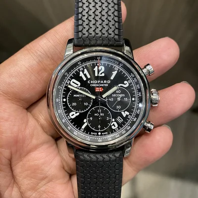 Mille Miglia Classic Chronograph Stainless Steel / Black