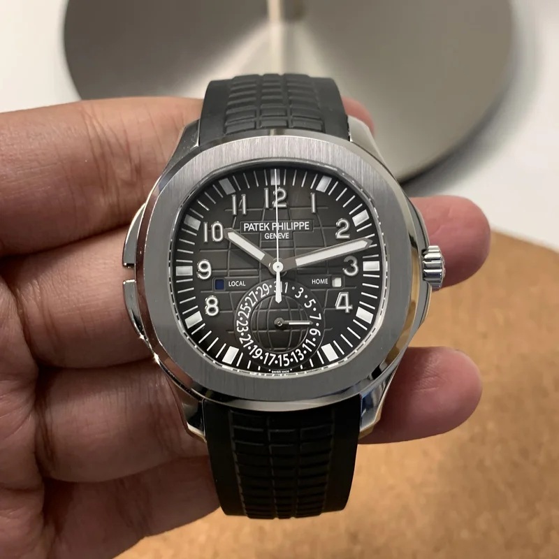 Aquanaut Travel Time 5164 Stainless Steel / Black