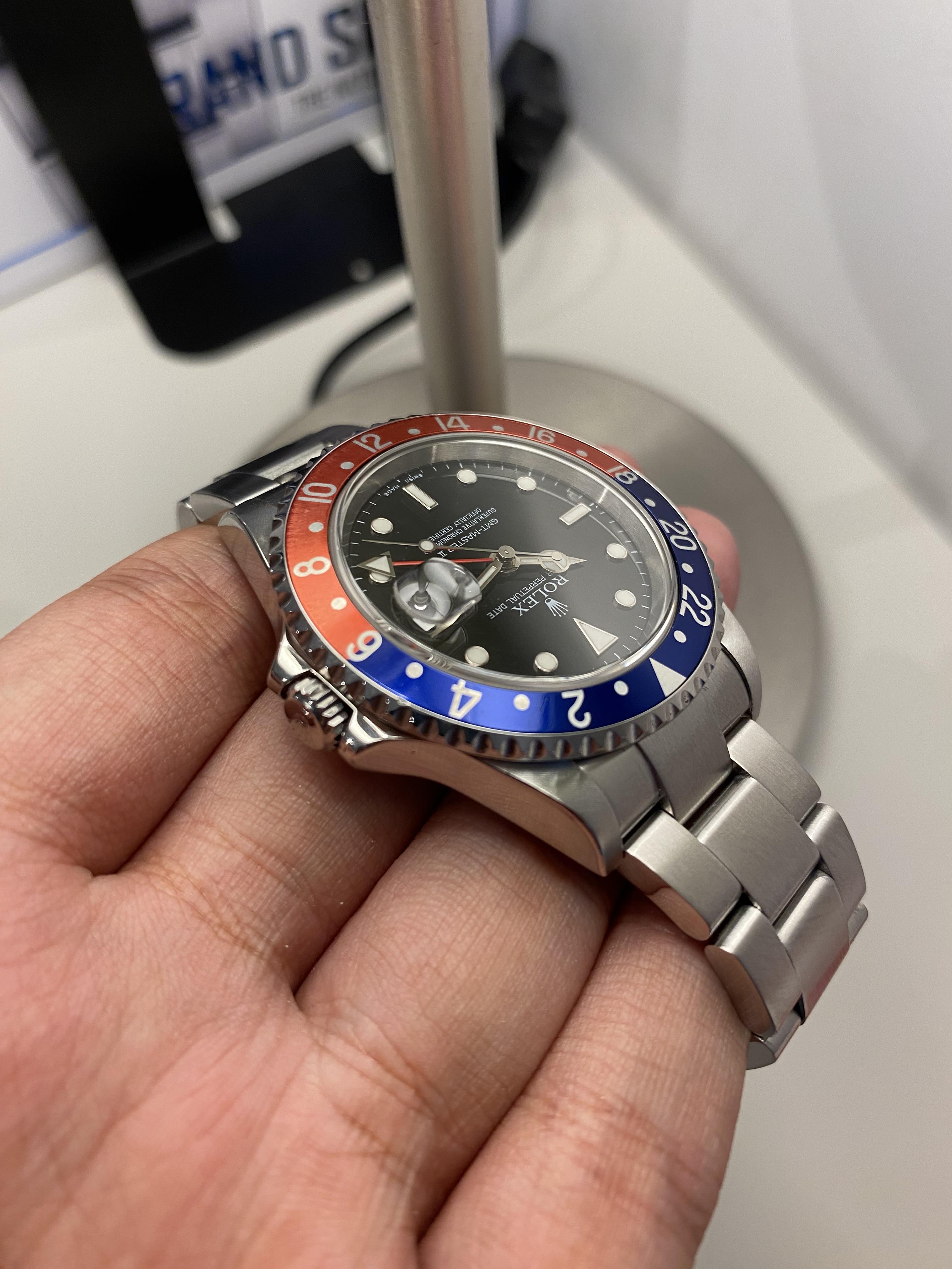 Wrist Rolex Gmt Master Anno 2006 Jual Rolex GMT-Master II 16710