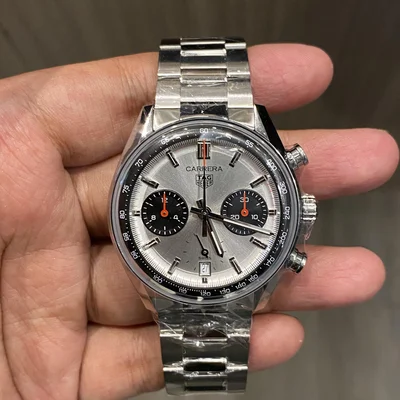 Carrera Chronograph Glassbox Panda Automatic