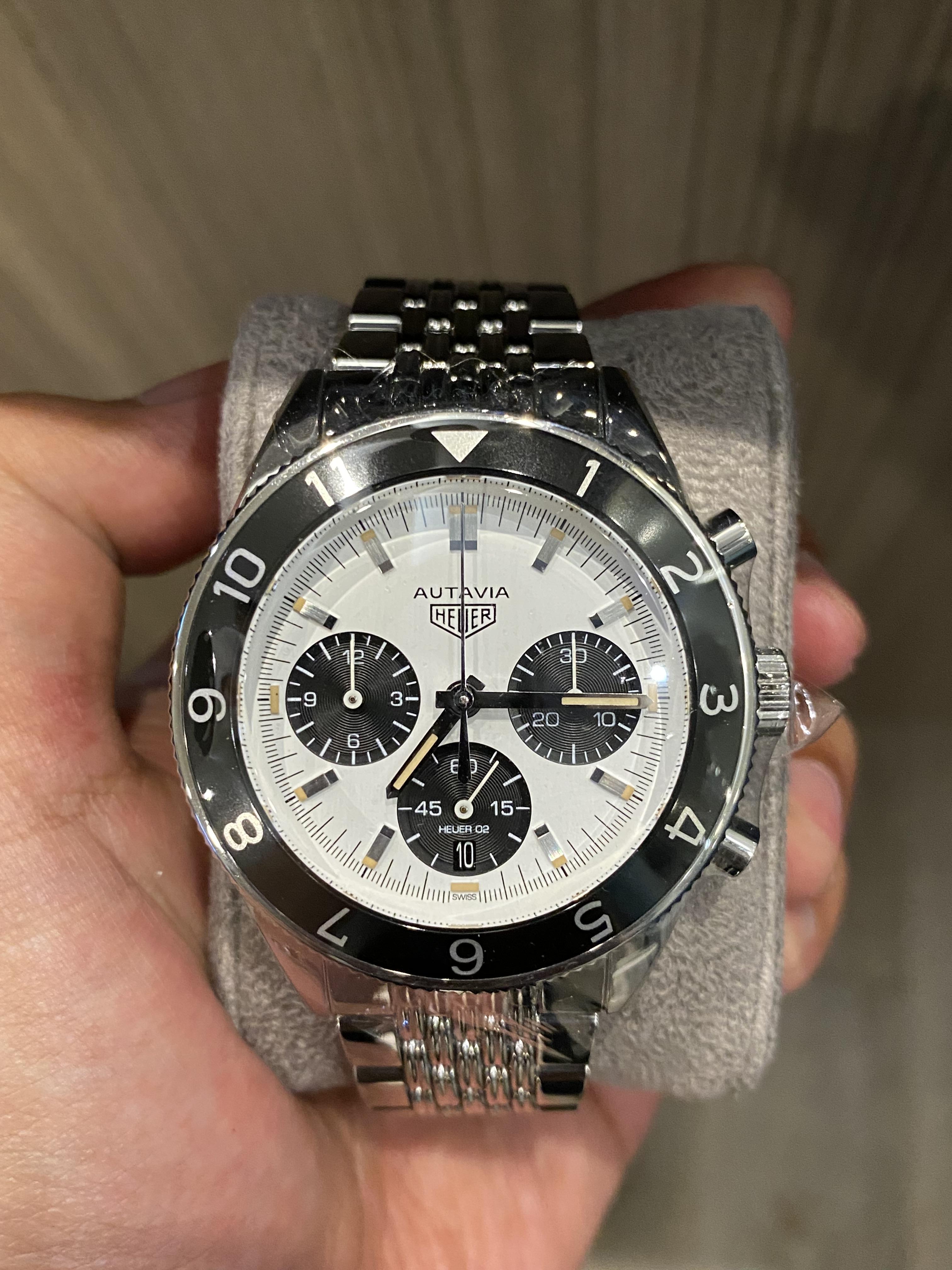 Heuer Limited Edition Tag Heuer Autavia Chronograph Stainless