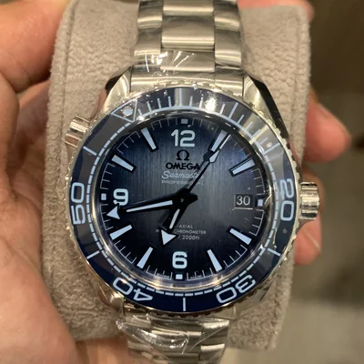 Seamaster Planet Ocean Ultra Deep O-Megasteel / Summer Blue / Bracelet