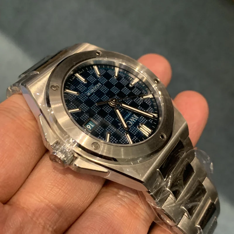 Thumb Ingenieur Automatic 40 Stainless Steel / Blue