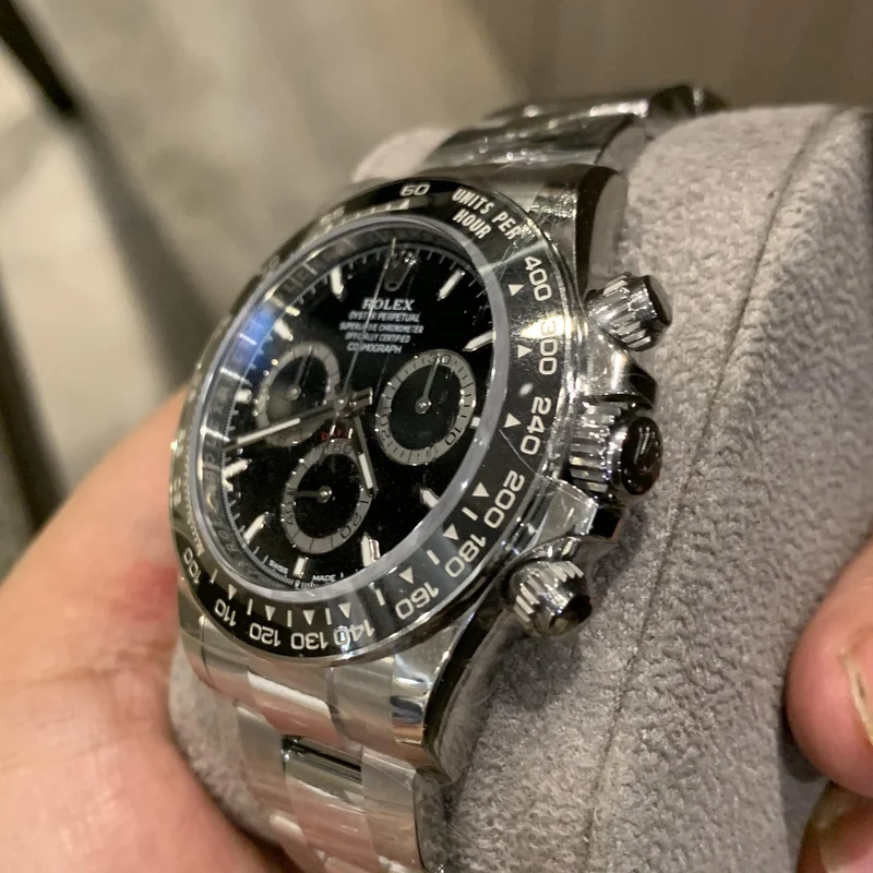 Thumb Cosmograph Daytona Stainless Steel - Cerachrom / Black / Oyster