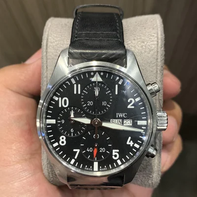 Pilot's Watch Chronograph 41 Stainless Steel / Black