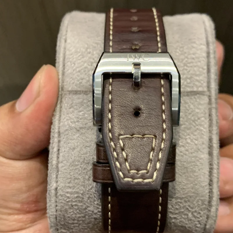 Thumb Pilot's Watch Chronograph 41 Stainless Steel / Green