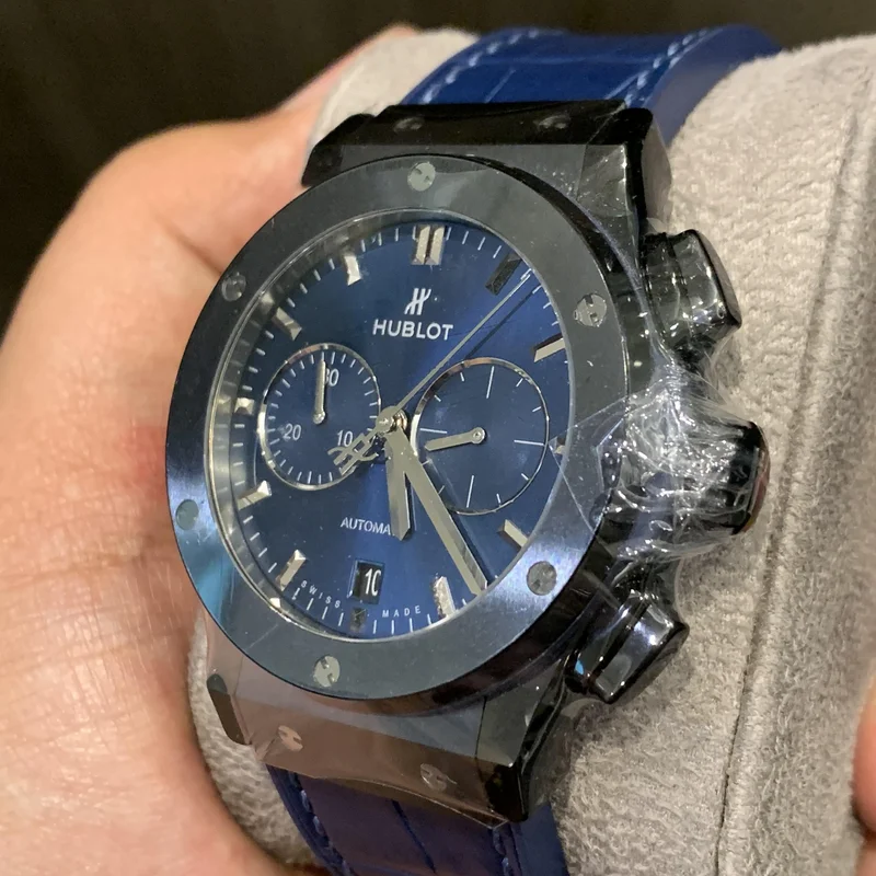 Thumb Classic Fusion 42 Chronograph Ceramic / Blue / Rubber