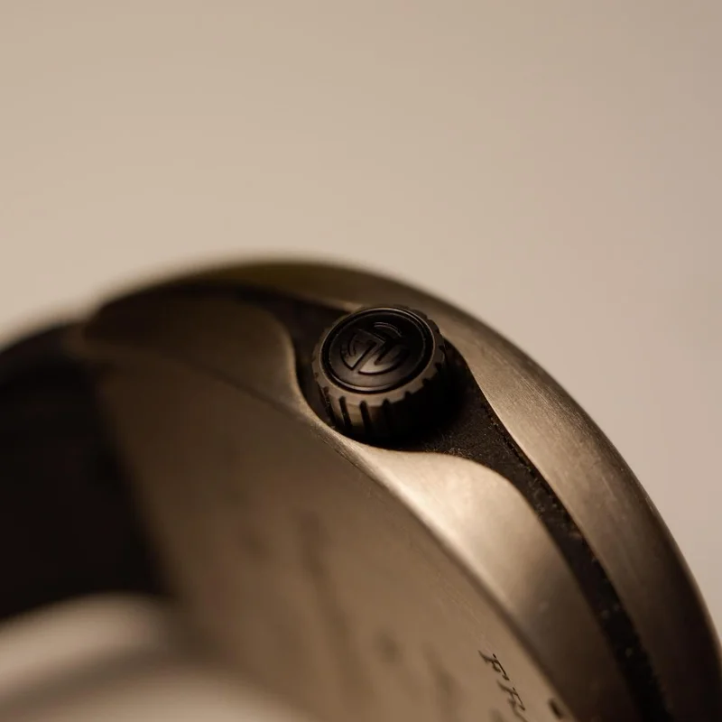 Thumb Vanguard Steel Black Alligator Leather Strap