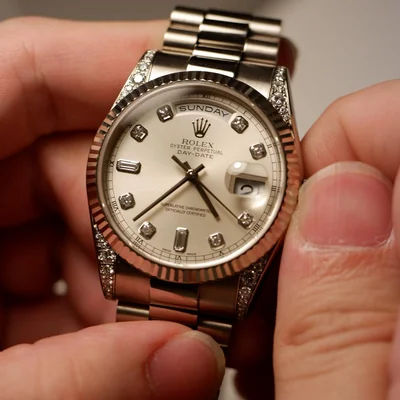 Day-Date 36 Factory Diamond Setting