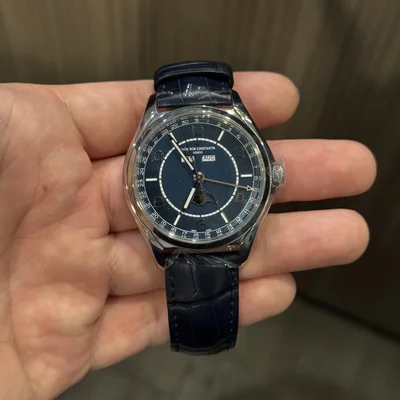 FiftySix Complete Calendar Stainless Steel / Blue