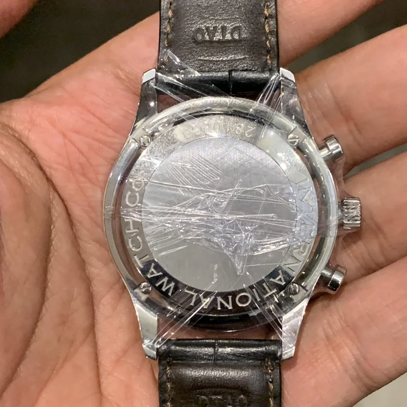 Thumb Portuguese Chrono-Automatic Stainless Steel / Reverse Panda