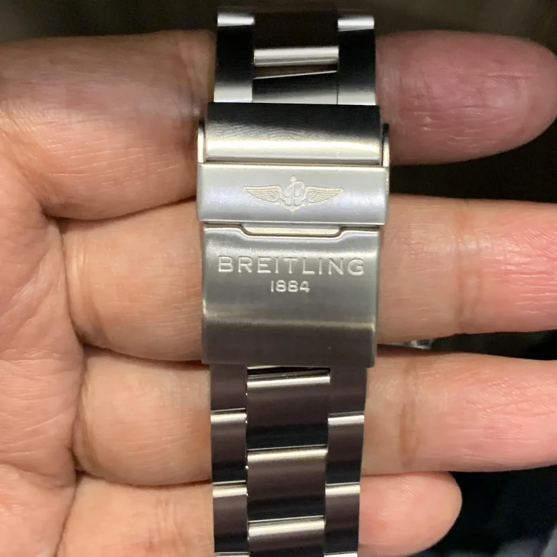 Thumb Superocean 42 Stainless Steel / Black / Bracelet