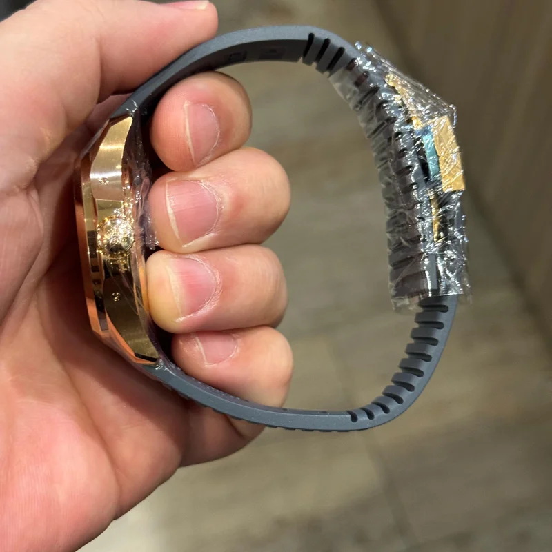 Thumb Aquanaut Luce Annual Calendar Rose Gold / Blue