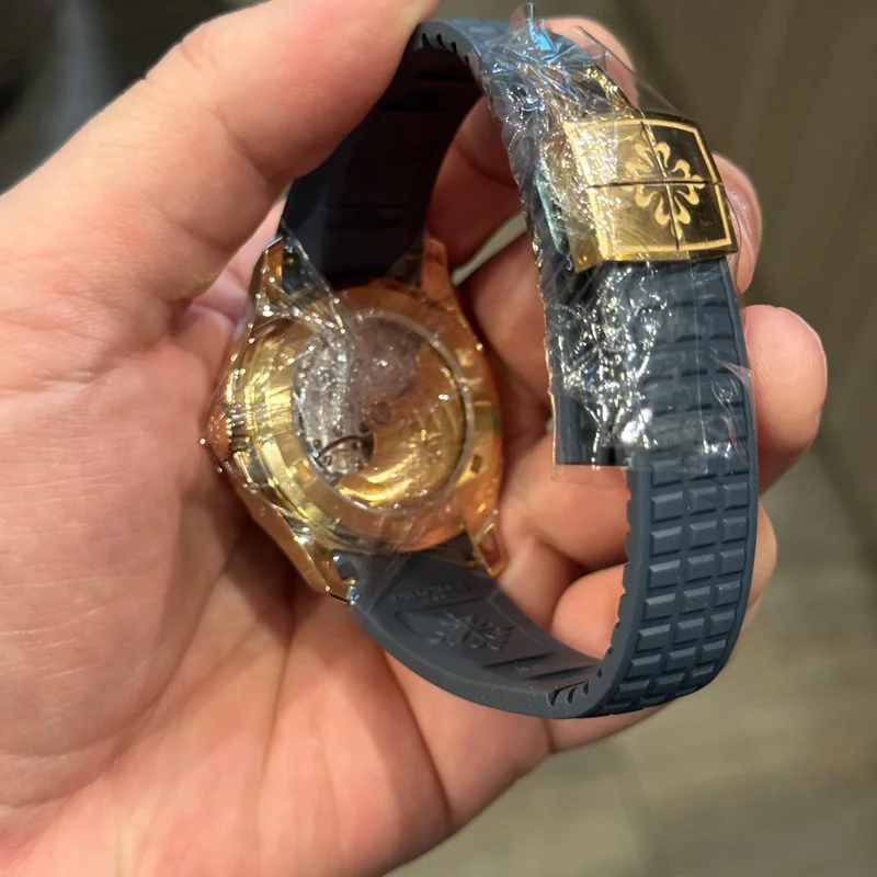 Thumb Aquanaut Luce Annual Calendar Rose Gold / Blue