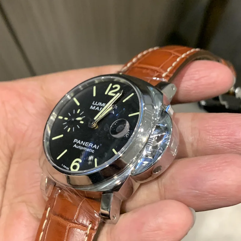 Thumb Luminor Marina 40 Automatic Stainless Steel / Black