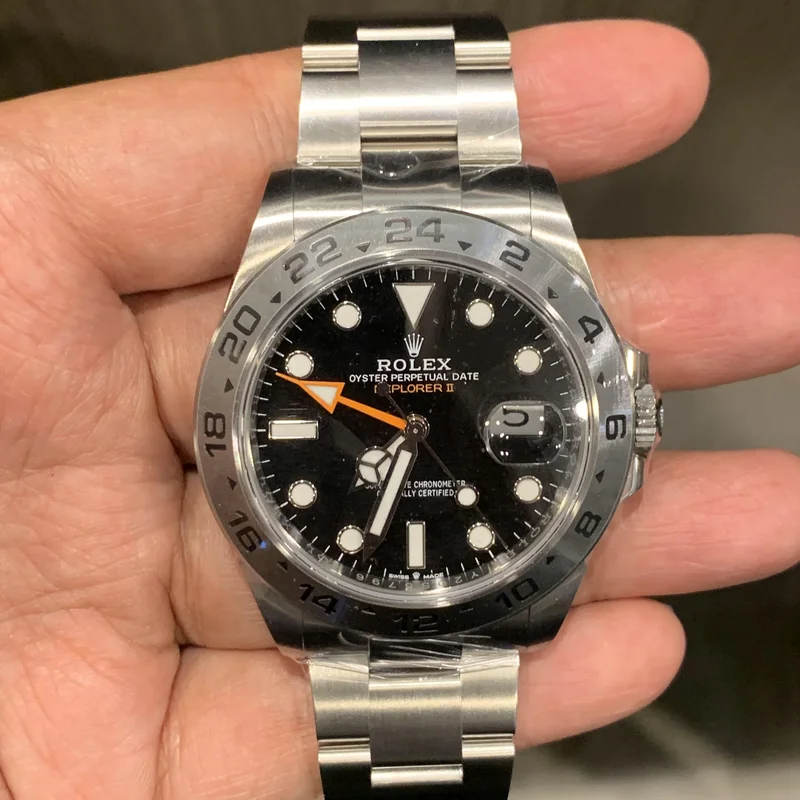 Explorer II Stainless Steel / Black