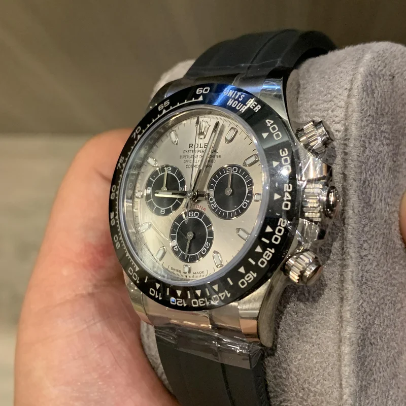 Thumb Cosmograph Daytona White Gold / Cerachrom / Silver / Oysterflex
