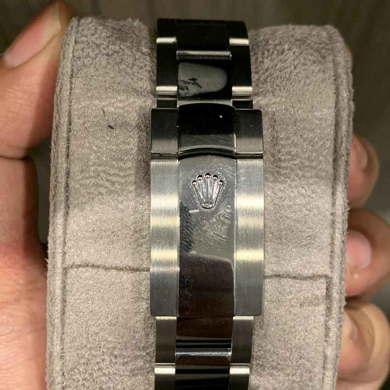 Thumb Datejust 41 Stainless Steel Fluted / Oyster / MOP Diamond