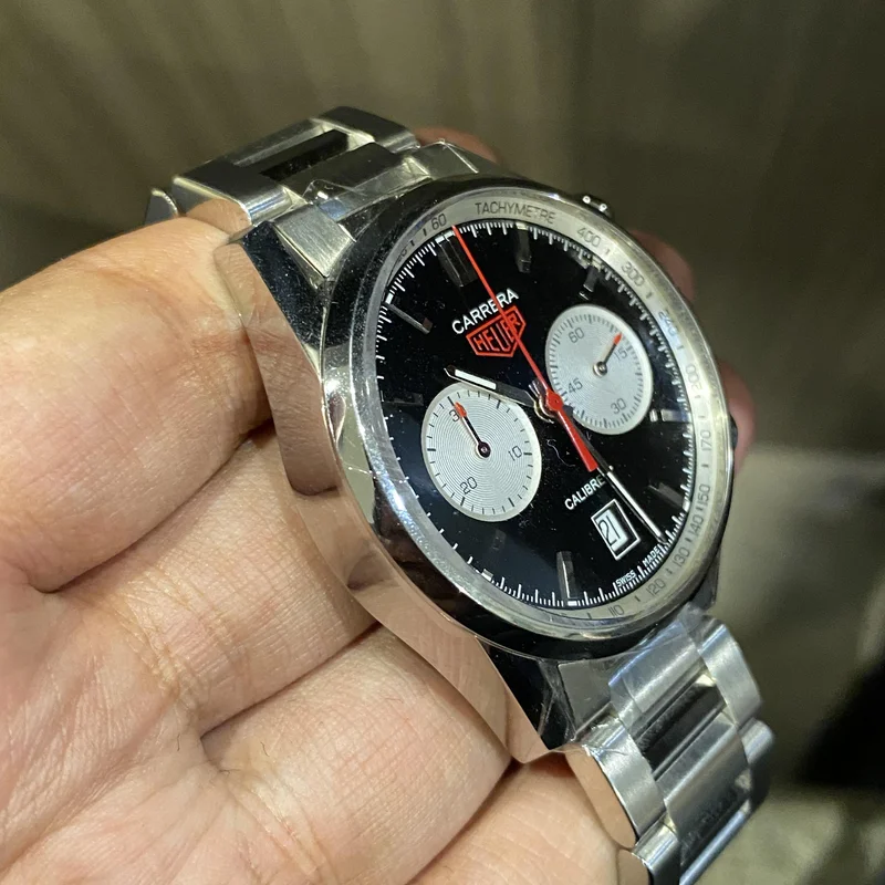 Thumb Carrera Calibre 17 Chronograph Reserve Panda