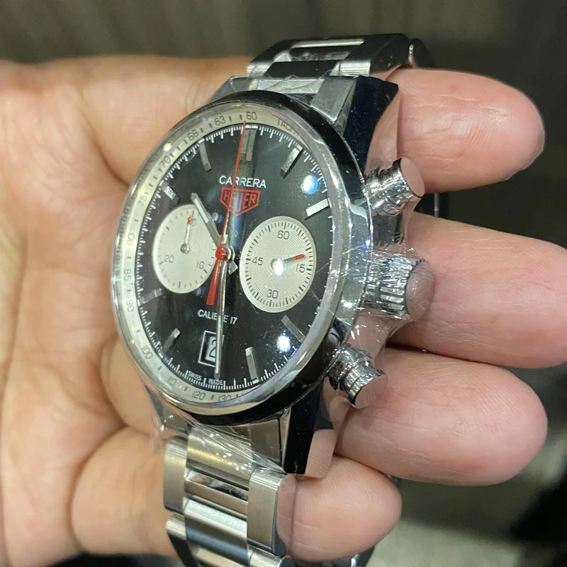 Thumb Carrera Calibre 17 Chronograph Reserve Panda