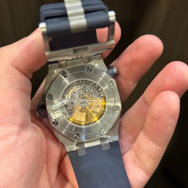 Thumb Royal Oak Offshore Diver Stainless Steel / White