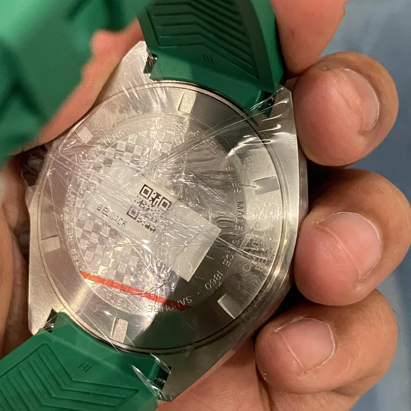 Thumb Formula 1 Quartz Chronograph Stainless Steel / Green