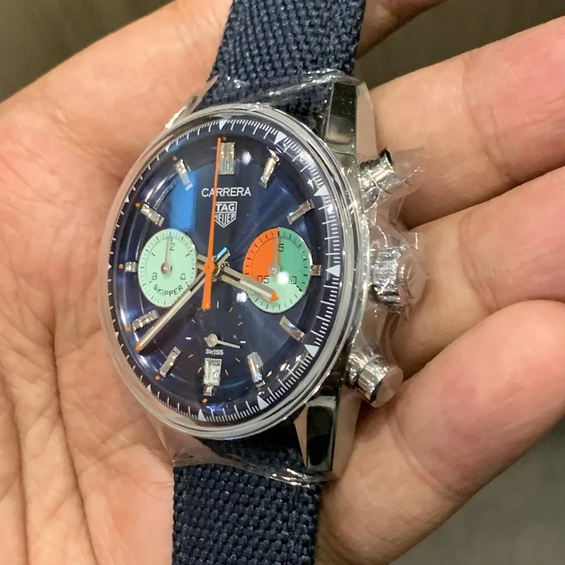 Thumb Carrera Skipper Glass Box Stainless Steel / Blue