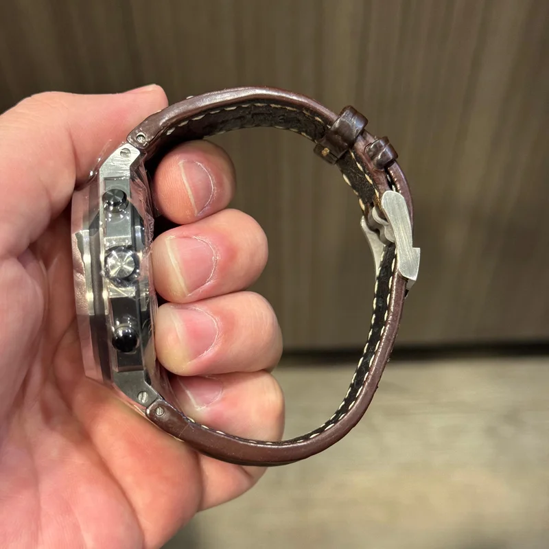 Thumb Royal Oak Offshore 26470 Stainless Steel / Safari / Alligator