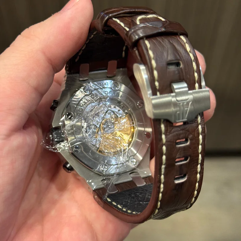 Thumb Royal Oak Offshore 26470 Stainless Steel / Safari / Alligator