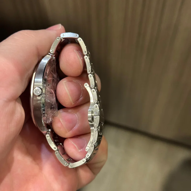 Thumb Polo Date / Stainless Steel / Diamond Index / Blue