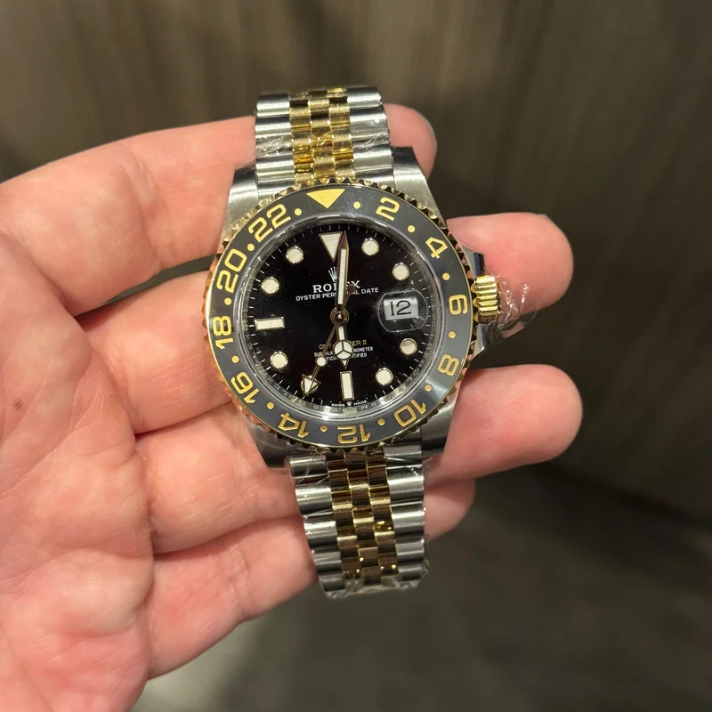 GMT-Master II Stainless Steel - Yellow Gold / GRNR / Jubilee